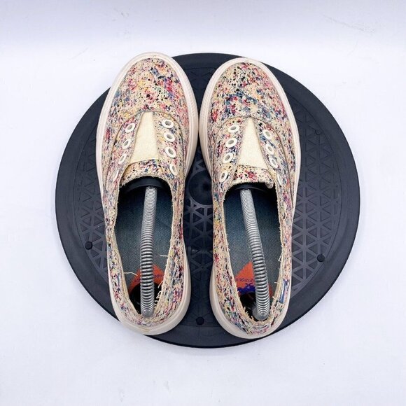Rocket Dog Slip On Floral Multi Color Low Top Shoes Women's size 7.5 - Picture 8 of 9